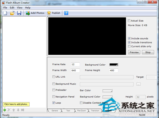 Flash Album Creator(Flash 影集制作) V2.1.4.1477 绿色汉化版