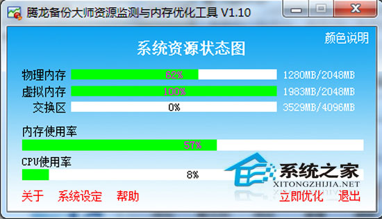 内存管理器 1.0 绿色版