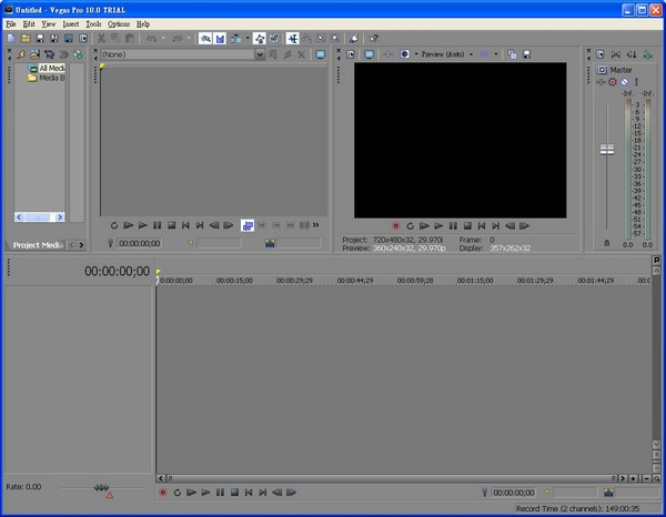 Sony Vegas(影像编辑软件) V10.0.737 汉化破解版