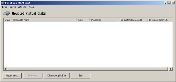  OSFMount(绿色虚拟光驱) V1.5.1015