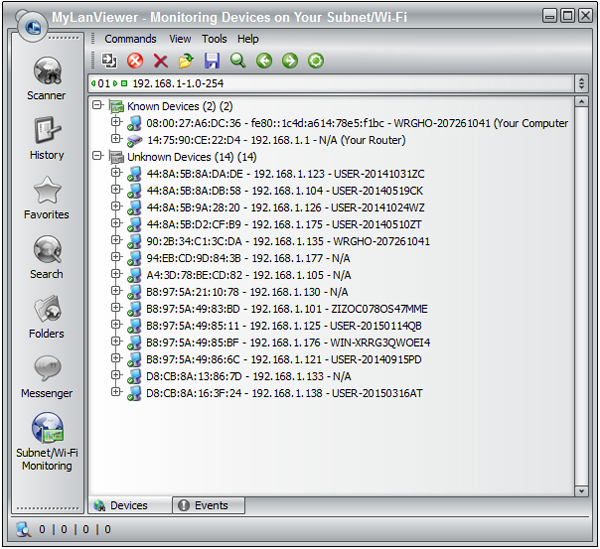 MyLanViewer(局域网扫描工具) V4.18.7.0 绿色版