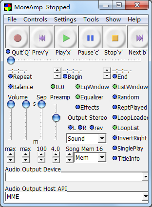 MoreAmp(CD抓轨音频转换播放软件) V0.1.29 绿色版
