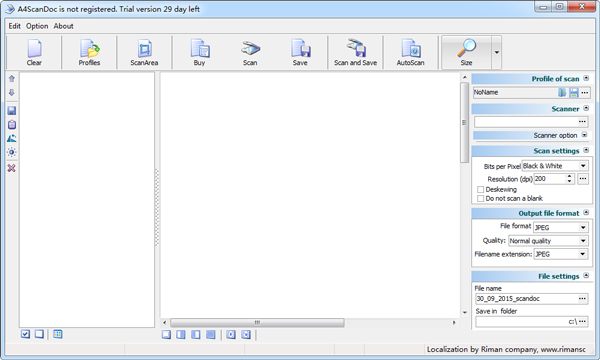 A4ScanDoc(自动扫描软件) V1.6.2.1