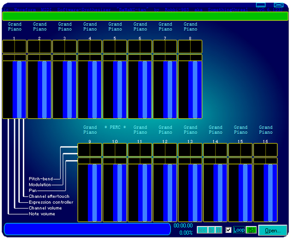 BaWaMI(MIDI音乐合成器) V0.6.0123 绿色版