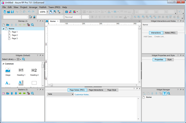 Axure RP Pro(产品原型设计工具) V7.0.0.3189 英文版