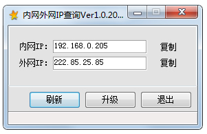 内网外网IP查询器 V1.0.20 绿色版