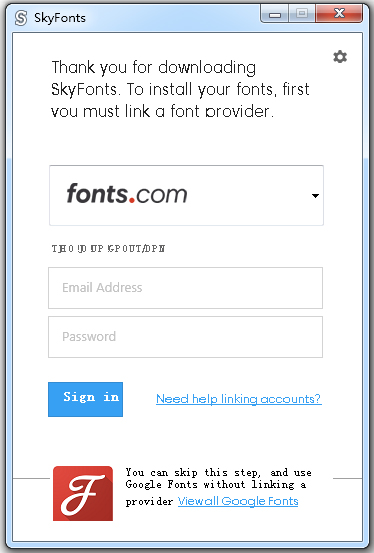 SkyFonts(字体快速下载软件) V5.9.0.0