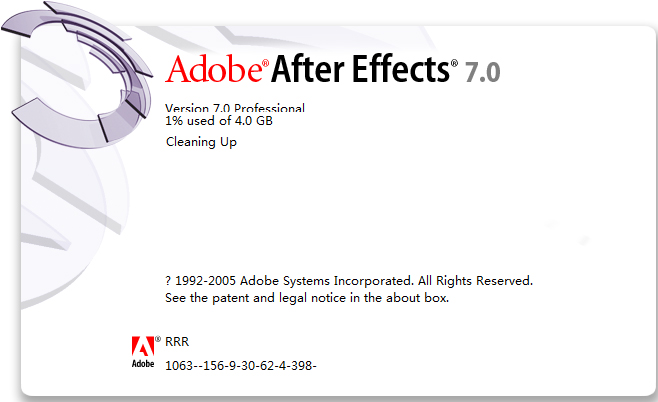 Adobe After Effects(视频特效软件AE) V7.0 汉化破解版