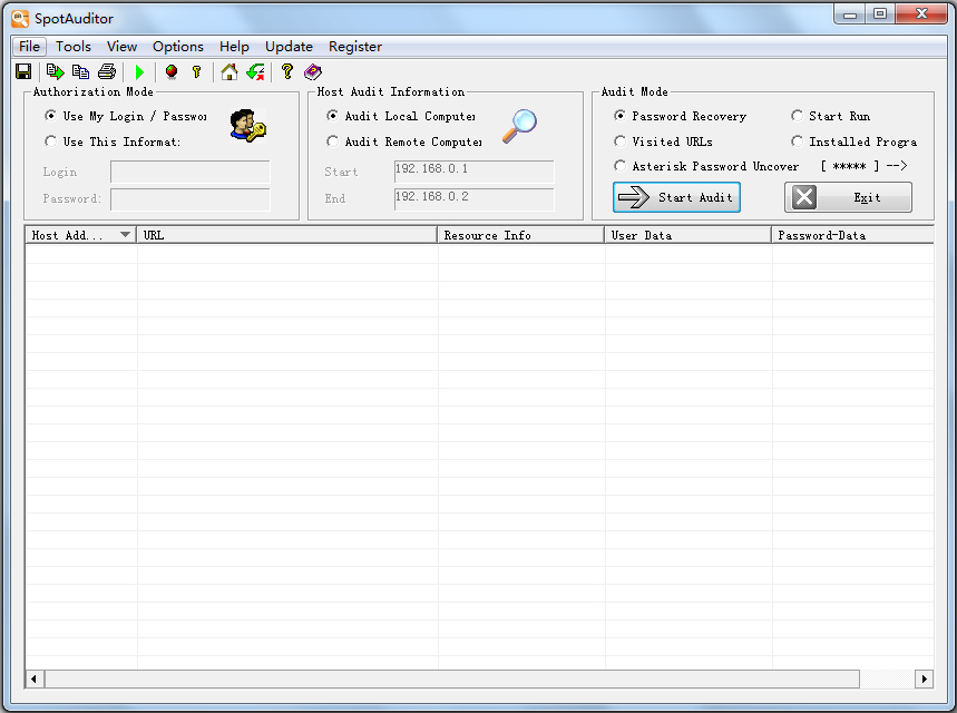 SpotAuditor(密码管理软件) V5.1.6