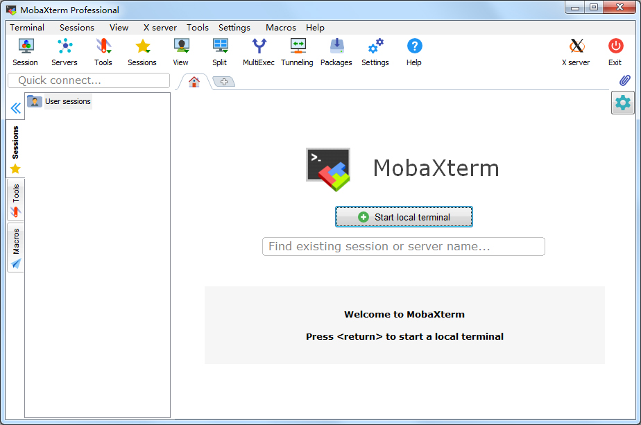 MobaXterm(远程连接软件) V10.4 英文绿色版