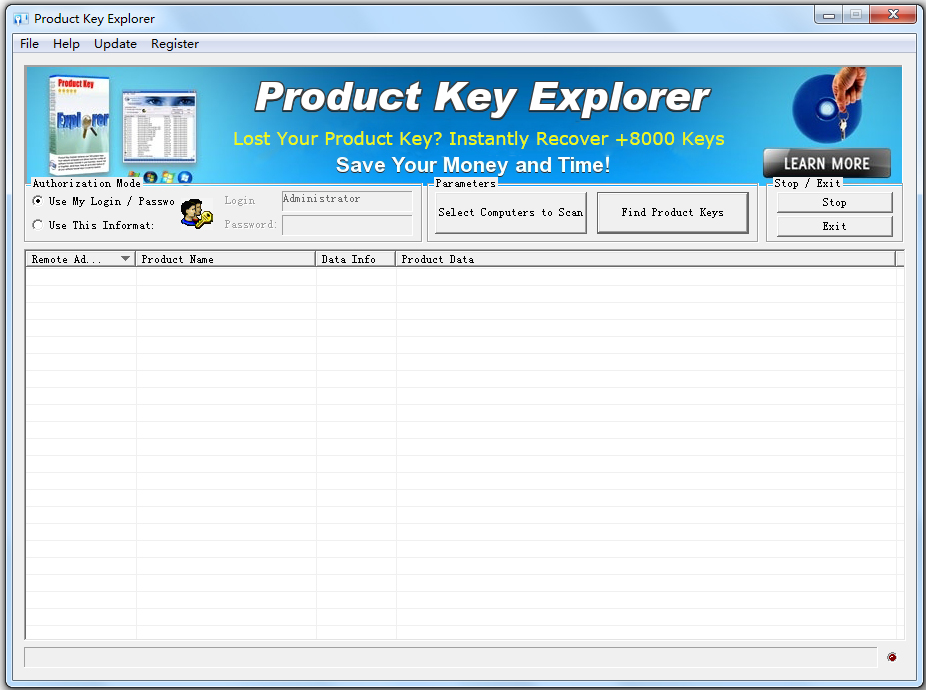 Product Key Explorer(程序密钥显示工具) V4.0.2