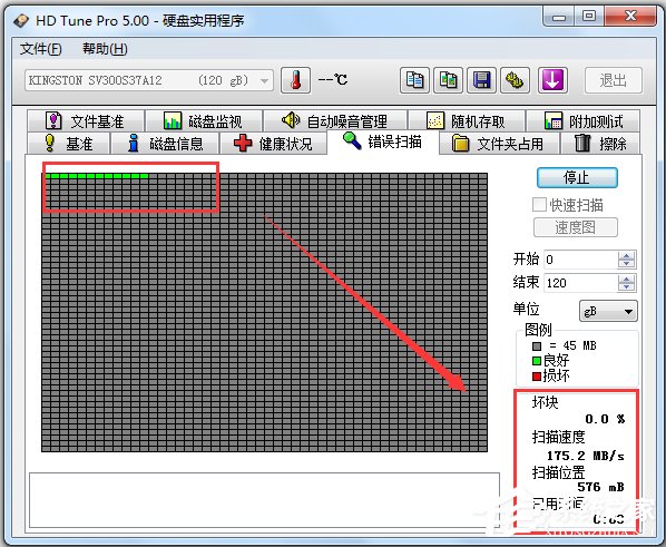 HD Tune Pro(硬盘检测工具) V5.00 昆子汉化绿色版