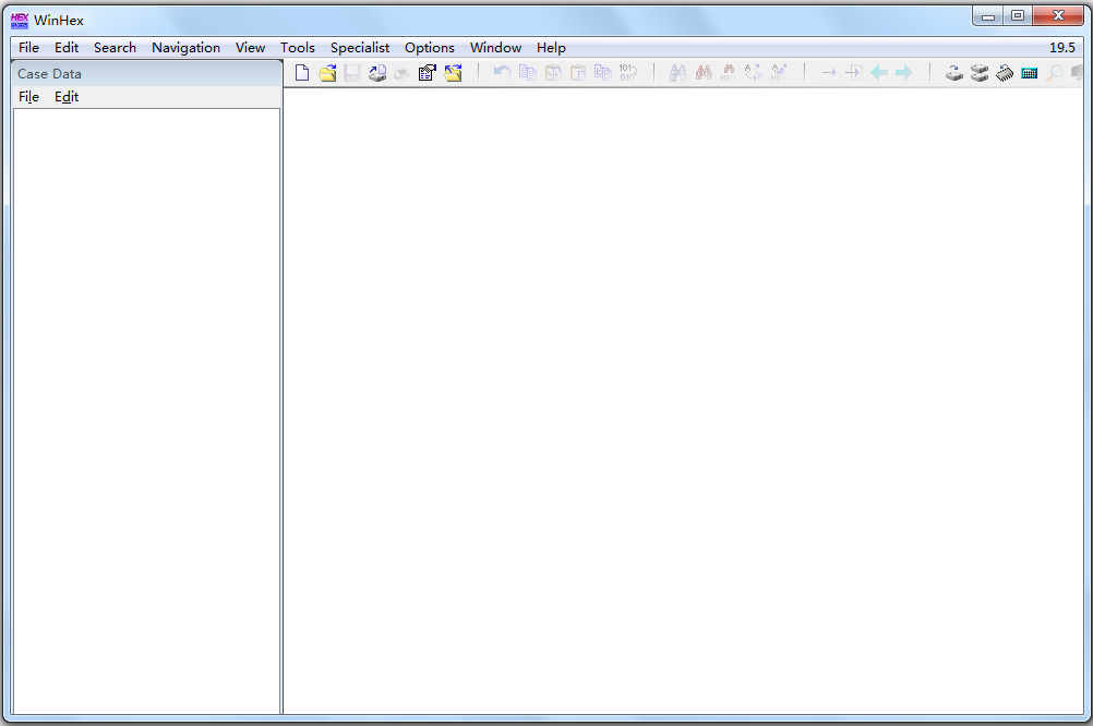 WinHex(16进制编辑器) V19.5 绿色英文版