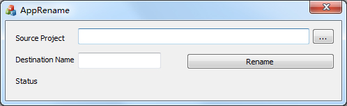 AppRename(MFC项目重命名工具) V1.0 绿色版