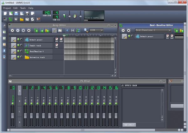LMMS(音乐制作软件下载) V0.4.1.5 绿色版