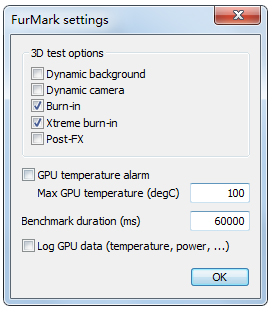 Furmark(显卡测试软件) V1.20.0