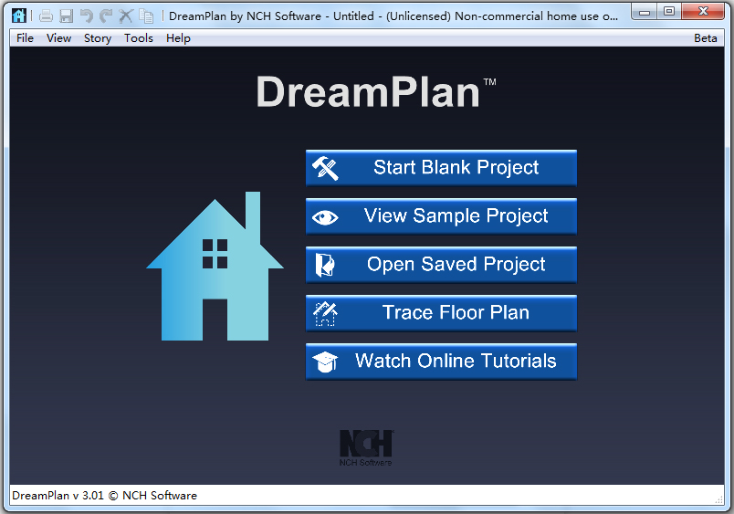 DreamPlan Home Design(家居设计软件) V3.01 英文版