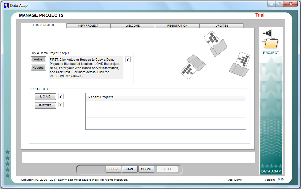 Data Asap(ASP/PHP页面生成工具) V5.16 英文版