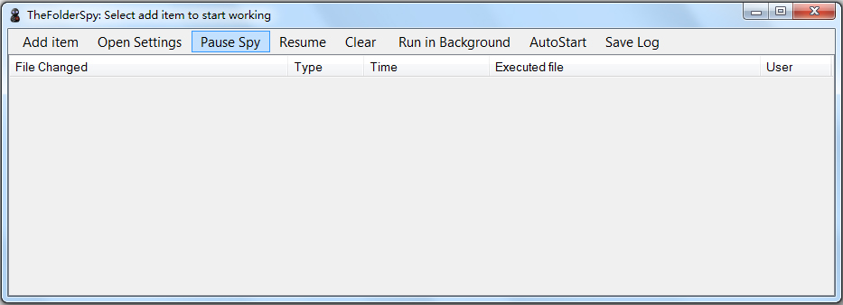 TheFolderSpy(文件夹监测软件) V2.1.0.1 英文绿色版