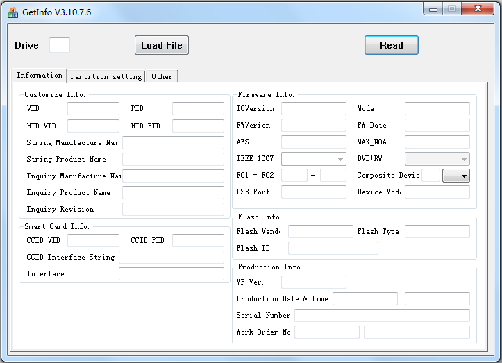 群联主控芯片查看器(GetInfo) V3.10.7.6 绿色版