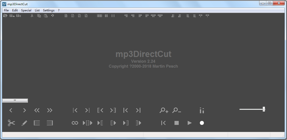 mp3DirectCut(mp3分割工具) V2.24 多国语言版