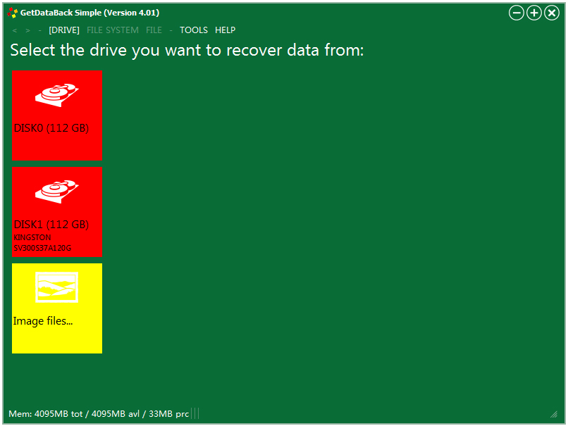 GetDataBack Simple(数据恢复软件) V4.01 英文绿色版