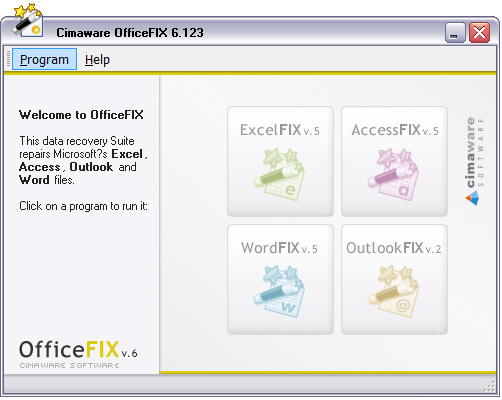 OfficeFIX(Office的修复工具) V6.123 英文版