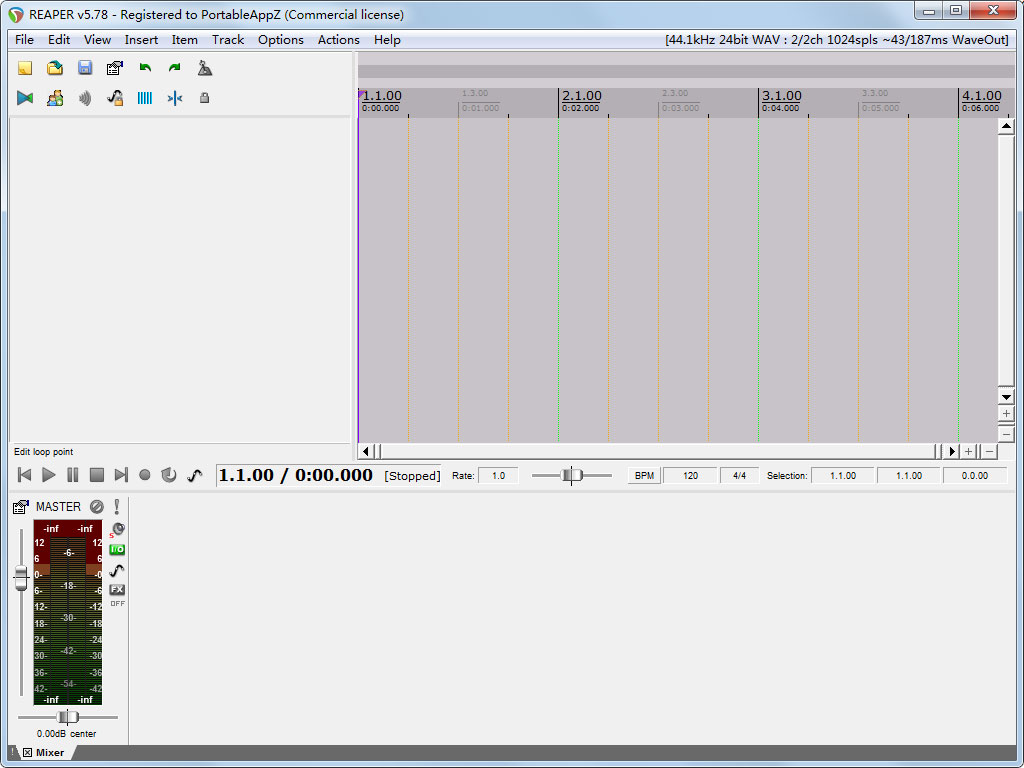 REAPER(音频录制) V5.78 英文绿色版