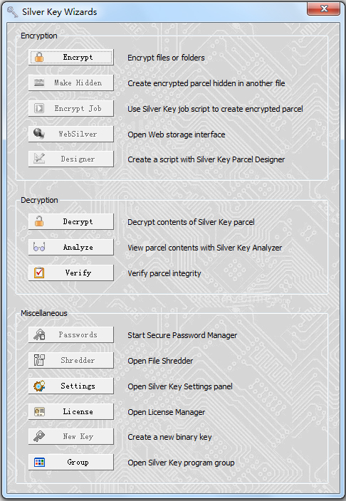 Silver Key(文件加密软件) V5.0
