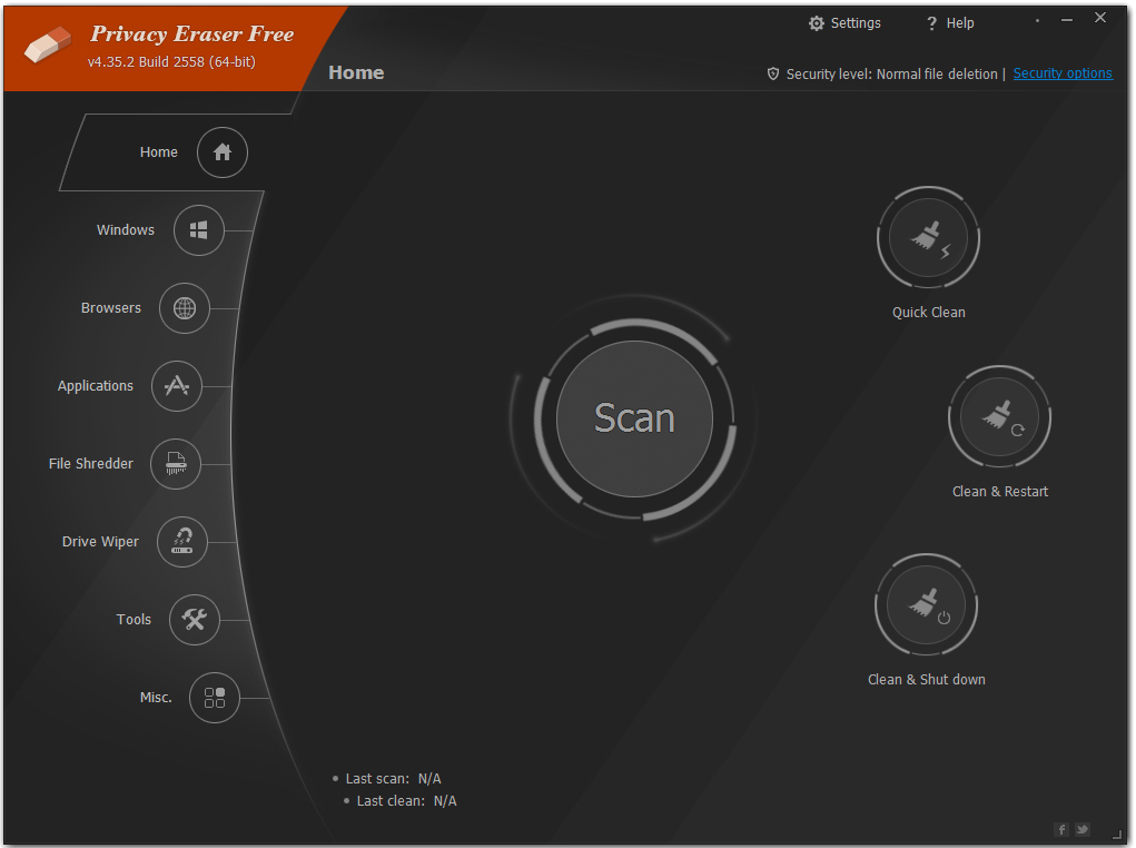 Privacy Eraser Free(隐私清理工具) V4.35.2 英文版