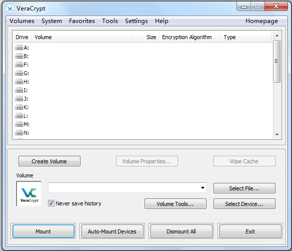 VeraCrypt(硬盘分区加密软件) V1.23 多国语言版