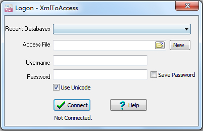 XmlToAccess(Xml转Access工具) V1.7 英文版