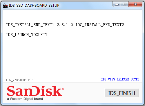 SanDisk SSD Dashboard(闪迪固态硬盘工具) V2.3.1.0 中文版