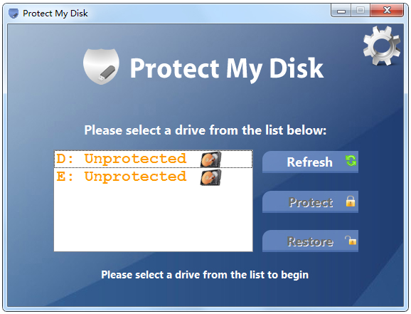 Protect My Disk(U盘保护工具) V6.3.0 英文绿色版