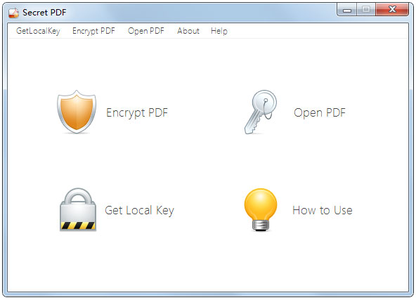 Secret PDF(PDF加密软件) V1.0.1.0