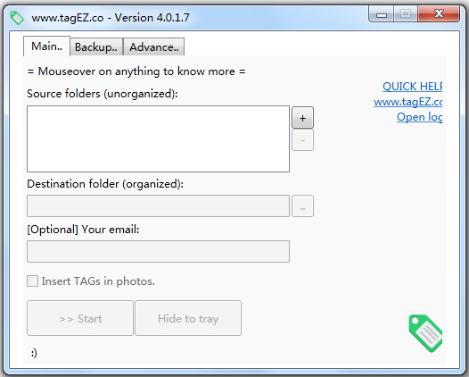 TagEZ(照片分类管理软件) V4.0.1.7 英文版