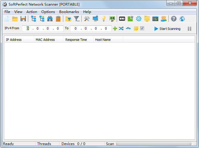SoftPerfect Network Scanner(流量监控软件) V7.1.5 绿色英文版