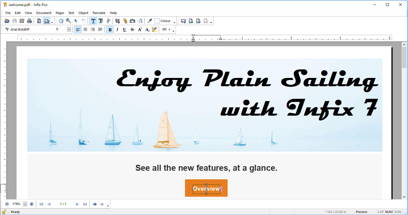 Infix PDF Editor V7.2.6.0