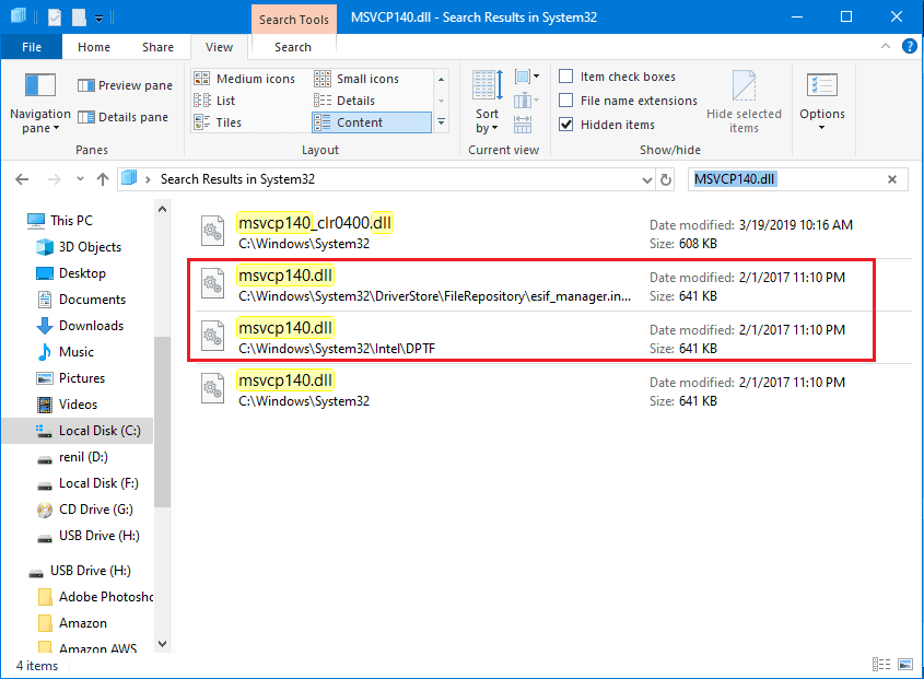 深度系统如何修复Windows 10中的MSVCP140.dll丢失错误