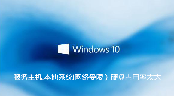 服务主机:本地系统(网络受限）硬盘占用
