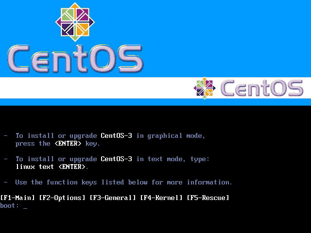 CentOS 3.9 i386官方正式版系统（32位）