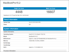 首发i7-8559U！2018款苹果MacBook Pro跑分首曝光