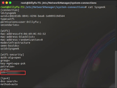 Linux查看WiFi SSID密码的方法