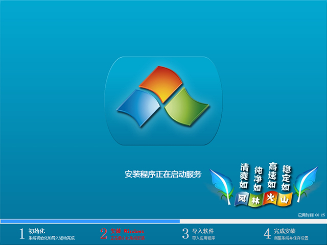 风林火山 GHOST Win7 SP1 装机旗舰版 V2014.04（64位）