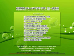 绿茶系统 Ghost XP SP3 2011 五一纯净版