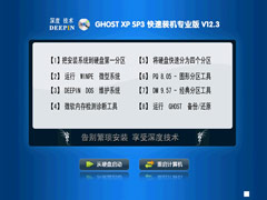 深度技术 GHOST XP SP3 快速装机专业版 V2012.03