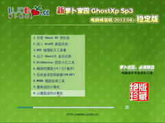 新萝卜家园 GHOST XP SP3 电脑城装机 2012.08+ 稳定版